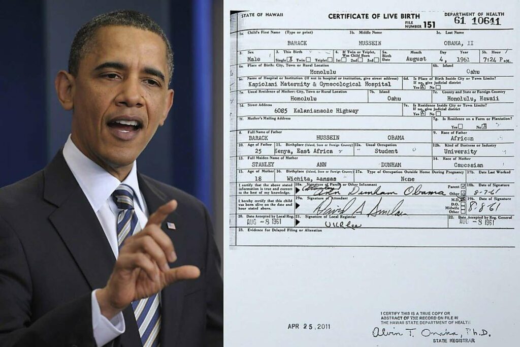 Birtherism: How a Conspiracy Theory Reshaped American Politics Live Birth Cert 1024x683